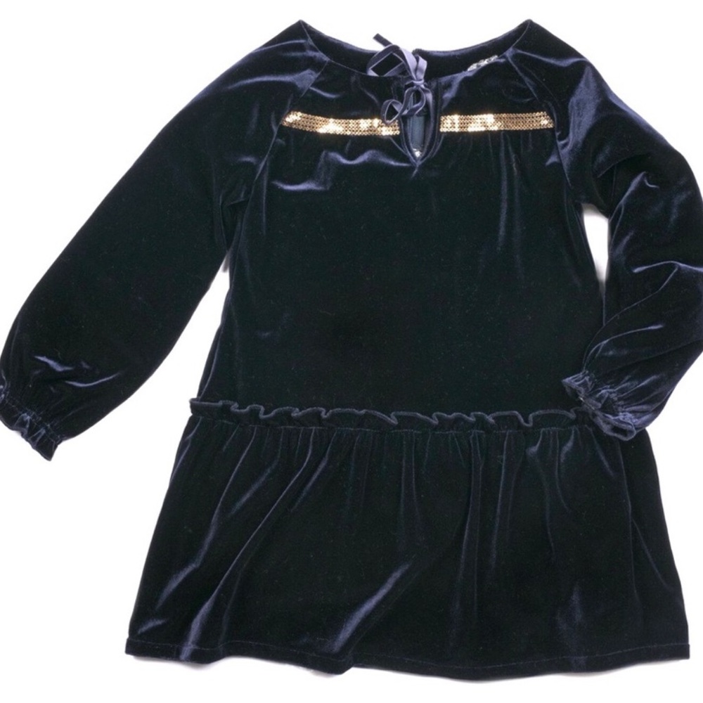 Navy Velvet EGG Dress 3T